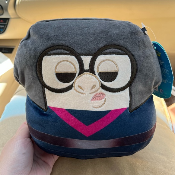 Edna Mode the Incredibles Disney Squishmallow 7” NWT - Picture 2 of 3